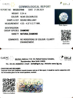 Load image into Gallery viewer, 0.34/Cents Natural Diamond with Govt. Lab Certificate-120000