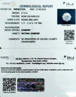 Load image into Gallery viewer, 0.13/Cents Natural Diamond with Govt. Lab Certificate-95000