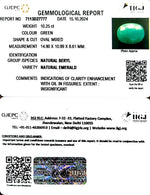 Load image into Gallery viewer, 10.25/CT Natural Panna Stone with Govt. Lab Certificate-1665