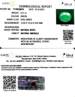 Load image into Gallery viewer, 6.51/CT Natural Panna Stone with Govt. Lab Certificate-4551