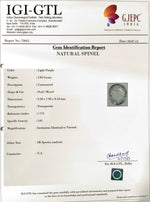 Load image into Gallery viewer, 2.83/CT Natural Purple Sapphire Stone with Govt. Lab Certificate-72015