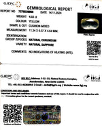 Load image into Gallery viewer, 4.03/CT Natural Ceylonese Pukhraj with Govt Lab Certificate-23310