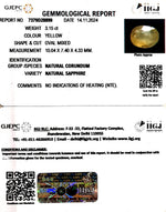 Load image into Gallery viewer, 3.15/CT Natural Ceylonese Pukhraj with Govt Lab Certificate-8991