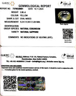 Load image into Gallery viewer, 3.96/CT Natural Ceylonese Pukhraj with Govt Lab Certificate-23310