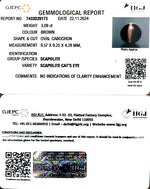 Load image into Gallery viewer, 3.09/CT Natural Scapolite Cat's Eye with Govt. Lab Certificate-1221