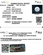 Load image into Gallery viewer, 1.52/Cents Natural Diamond with Govt. Lab Certificate-325000