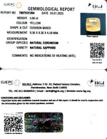 Load image into Gallery viewer, 5.60/CT Natural Ceylonese Pukhraj with Govt Lab Certificate-6771