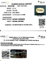 Load image into Gallery viewer, 4.72/CT Natural Ceylonese Pukhraj with Govt Lab Certificate-6771