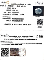 Load image into Gallery viewer, 6.65/CT Natural Blue Sapphire with Govt Lab Certificate-4551