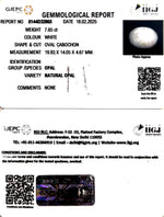 Load image into Gallery viewer, 7.65/CT Natural Opal with Govt. Lab Certificate