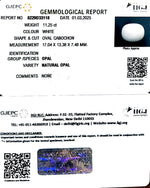 Load image into Gallery viewer, 11.25/CT Natural Opal with Govt. Lab Certificate