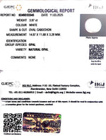 Load image into Gallery viewer, 3.97/CT Natural Opal with Govt. Lab Certificate