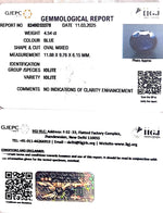 Load image into Gallery viewer, 4.54/CT Natural Iolite With Govt. Lab Certificate