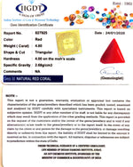 Load image into Gallery viewer, 5.33 Ratti Natural Italian Triangular Moonga-(1054)