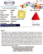 Load image into Gallery viewer, 5.33 Ratti Natural Italian Triangular Moonga-(1054)