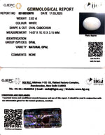 Load image into Gallery viewer, 2.82/CT Natural Opal with Govt. Lab Certificate