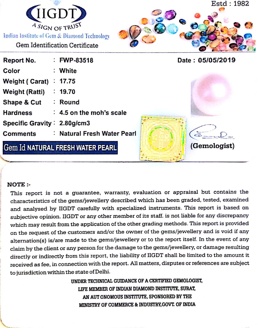 FRESH WATER PEARL-(277)