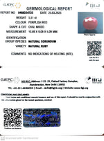 Load image into Gallery viewer, 5.51/CT Natural Ruby with Govt. Lab Certificate