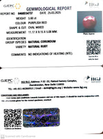 Load image into Gallery viewer, 5.60/CT Natural Ruby with Govt. Lab Certificate