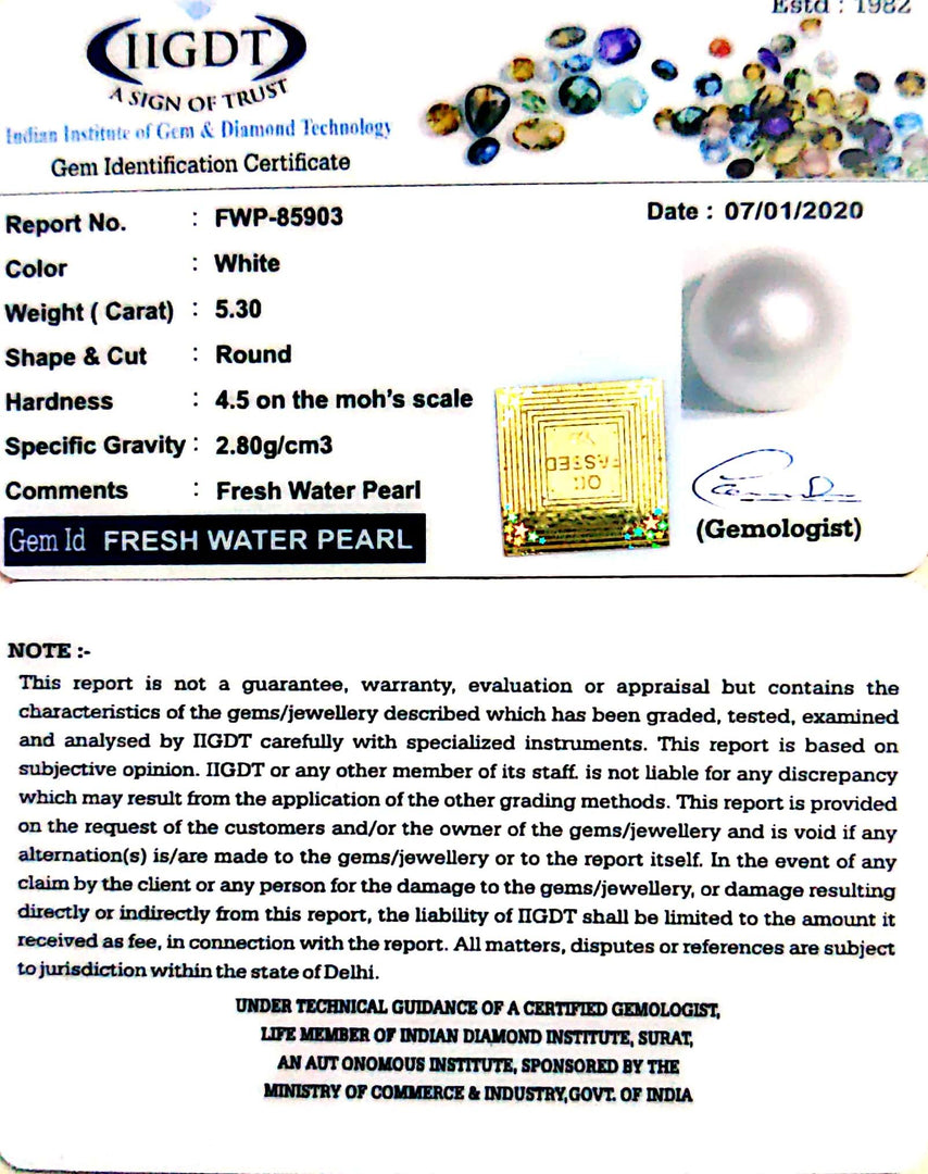 5.89 Ratti Fresh Water Pearl (277)