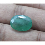 Load image into Gallery viewer, 9.33 Ratti Natural Panna Stone with Govt. Lab Certificate (8991)