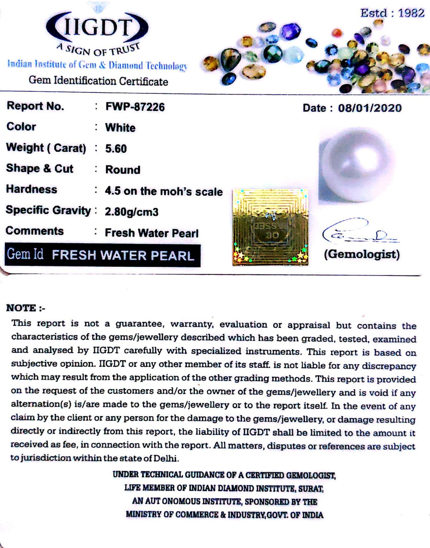 6.22 Ratti Fresh Water Pearl (277)