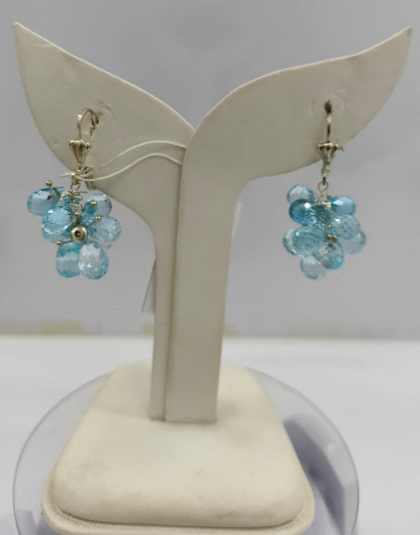 14.82/GM BLUE TOPAZ  BEADS (1000)