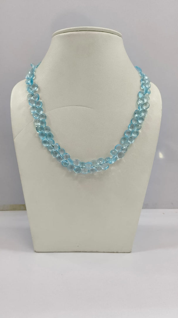 258.38/CT BLUE TOPAZ  BEADS (200)