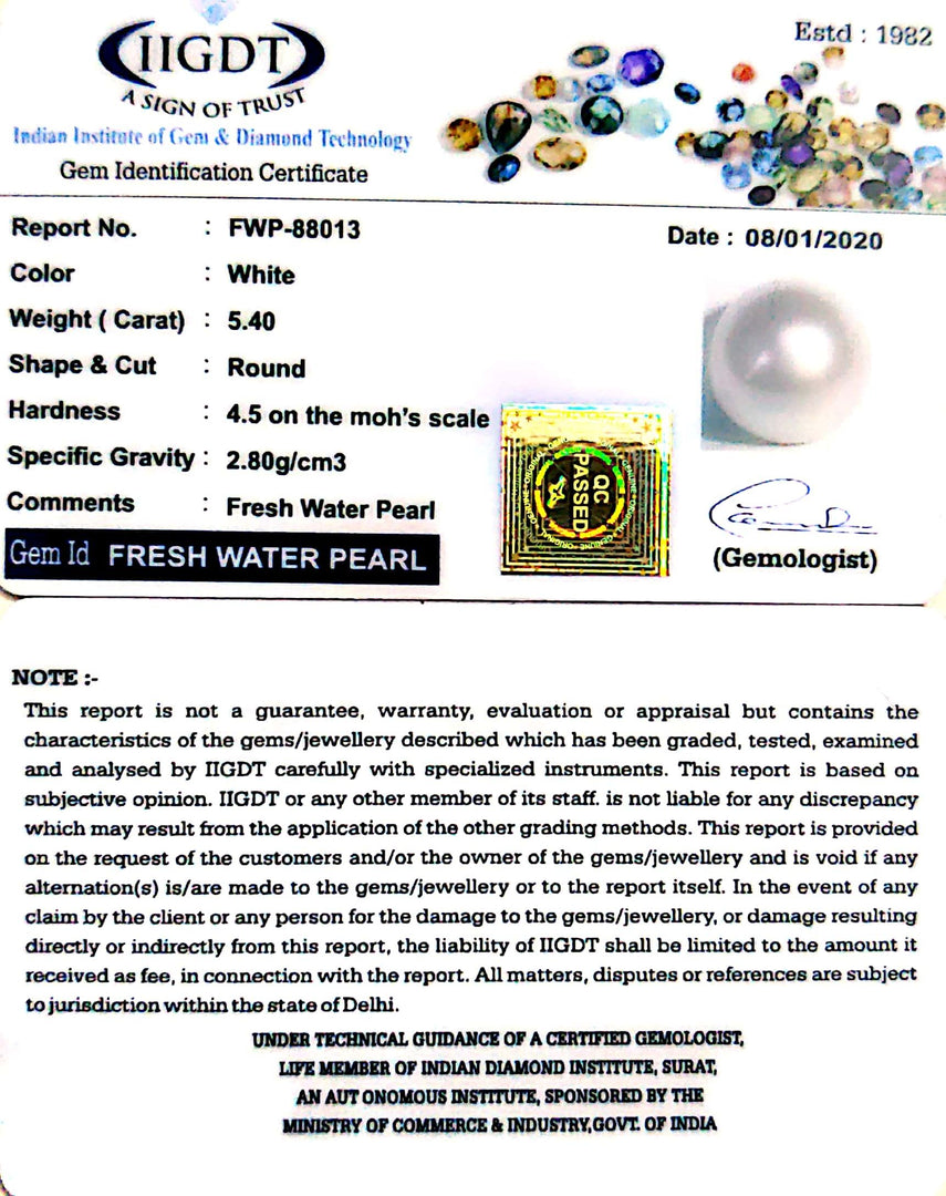 6.00 Ratti Fresh Water Pearl (277)