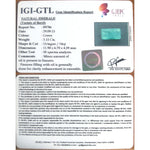 Load image into Gallery viewer, 3.50 Ratti Natural Panna Stone with Govt. Lab Certificate (8100)