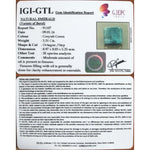 Load image into Gallery viewer, 3.68 Ratti Natural Panna Stone with Govt. Lab Certificate (8100)