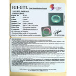 Load image into Gallery viewer, 3.90 Ratti Natural Panna Stone with Govt. Lab Certificate (16650)