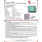 Load image into Gallery viewer, 14.38 Ratti Natural Panna Stone with Govt. Lab Certificate (3441)