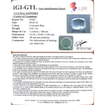 Load image into Gallery viewer, 6.01/CT Natural Blue Sapphire with Govt Lab Certificate-BLUSA9U