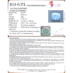 Load image into Gallery viewer, 2.90/CT Natural Blue Sapphire with Govt Lab Certificate-BLUSA9T