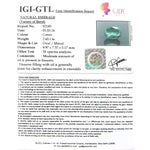 Load image into Gallery viewer, 2.94 Ratti Natural Panna Stone with Govt. Lab Certificate (34410)