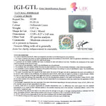 Load image into Gallery viewer, 4.40 Ratti Natural Colombian Panna Stone with Govt. Lab Certificate (12210)