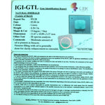 Load image into Gallery viewer, 4.26/CT Natural Emeraid Stone With Govt Lab Certificate (3441)