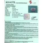 Load image into Gallery viewer, 3.56 Ratti Natural Mozambique Ruby with Govt. Lab Certificate-(7881)