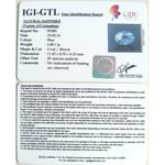 Load image into Gallery viewer, 4.80/CT Natural Blue sapphire with Govt Lab Certificate-BLUSA9V