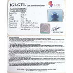 Load image into Gallery viewer, 13.52 Ratti blue sapphire with Govt Lab Certified-(2331)