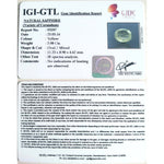 Load image into Gallery viewer, 4.42 Ratti yellow sapphire with Govt Lab Certified-(12210)