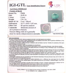 Load image into Gallery viewer, 2.91/CT Natural Panna Stone with Govt. Lab Certificate (6771)