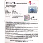 Load image into Gallery viewer, 9.44 Ratti blue sapphire with Govt Lab Certified-(2331)