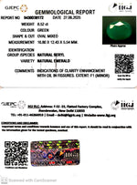 Load image into Gallery viewer, 8.52/CT Natural Panna Stone with Govt. Lab Certificate (3441)