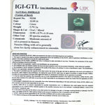 Load image into Gallery viewer, 4.20 Ratti Natural Panna Stone with Govt. Lab Certificate (45510)