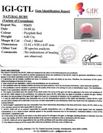 Load image into Gallery viewer, 7.74 Ratti Natural Neo Burma Ruby with Govt Lab Certificate-(3441)