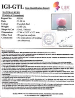 Load image into Gallery viewer, 14.93 Ratti Natural Indian Ruby With Govt. Lab Certificate-(1221)