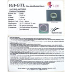 Load image into Gallery viewer, 4.01/CT Yellow sapphire with Govt Lab Certificate-(YELSA9W)