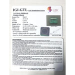 Load image into Gallery viewer, 3.29/CT Natural Panna Stone with Govt. Lab Certificate (6771)